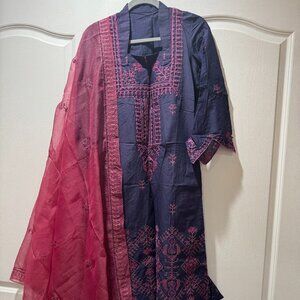 Cross Stitch Customed Stitched Salwar kameez | Suit | Indian | 3 pcs